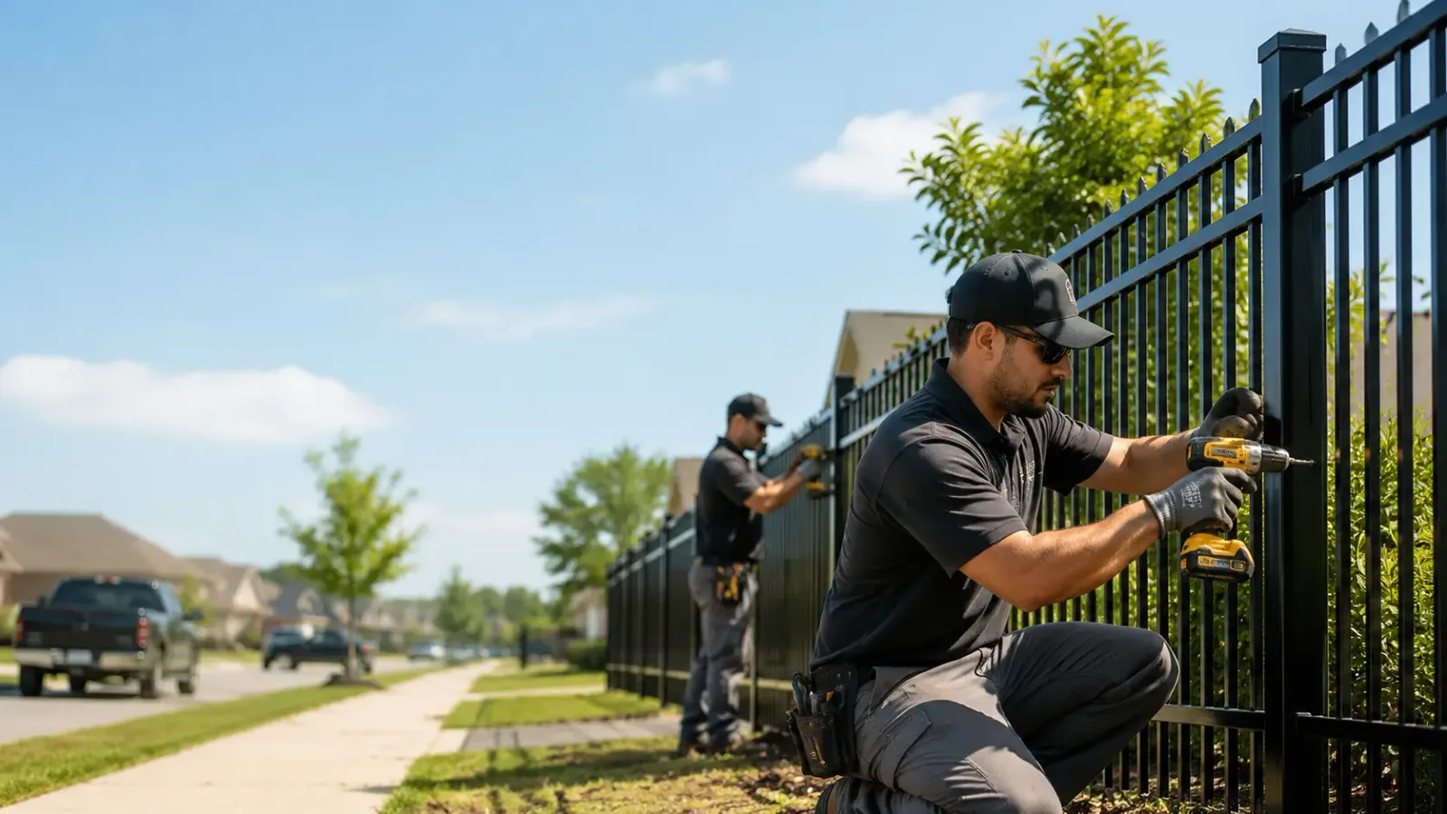 Metal Fence Installation in Smackover, AR